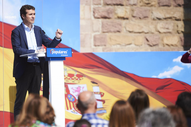 Acto de clausura de un encuentro con candidatos del PP de la Comarca del Besaya