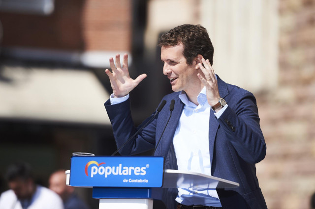 Acto de clausura de un encuentro con candidatos del PP de la Comarca del Besaya