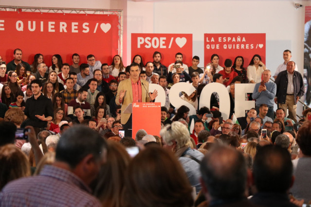 28A.- Sánchez (PSOE) Pide La Confianza De Los Progresistas, Hasta De Los Que 