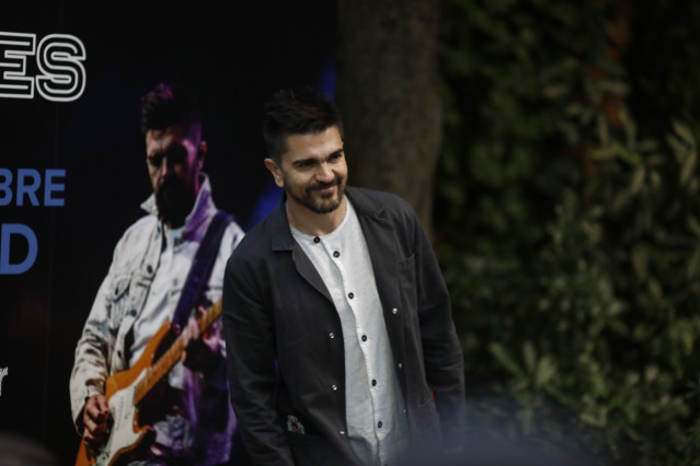 El cantante Juanes presenta su único concierto en España