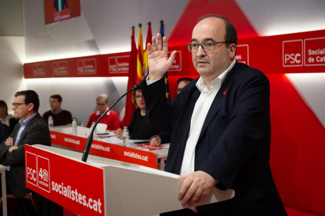 Reunión del Consell Nacional del PSC