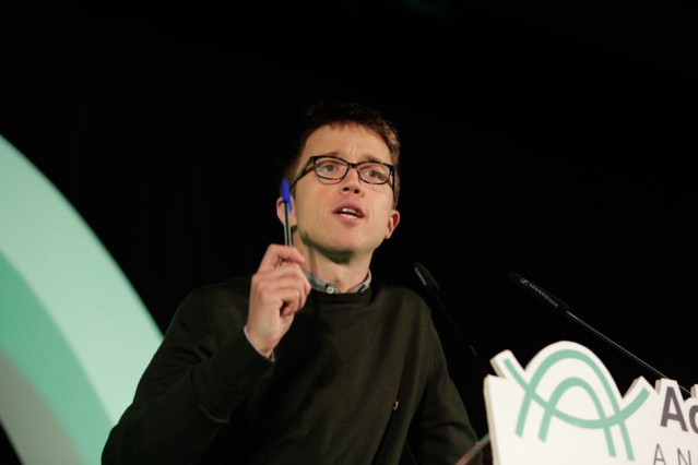 El candidato a la Comunidad de Madrid de Podemos, Íñigo Errejón