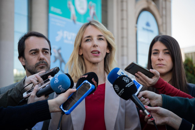 La cabeza de lista del PP por Barcelona a las elecciones generales, Cayetana Álv