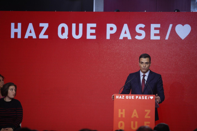 Presentación de la campaña electoral del PSOE
