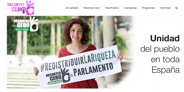28A.- Recortes Cero Presume De Ser El Único Partido Que Presenta 52 Mujeres Como