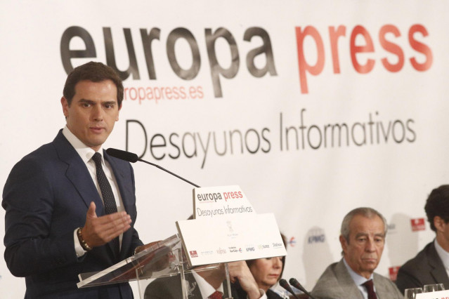 Desayuno Informativo de Europa Press con Albert Rivera