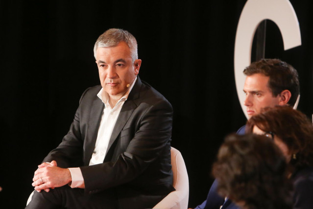 Albert Rivera y Luis Garicano en un coloquio sobre el futuro de Europa y los ret