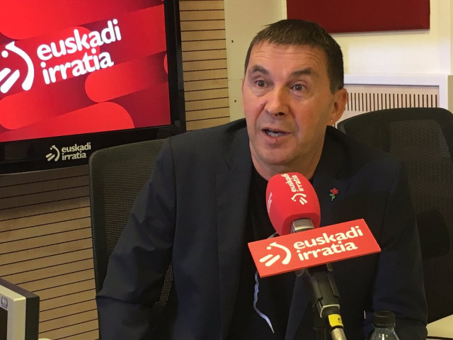 Otegi dice que, si el PSOE le ha pedido su apoyo a los decretos, ha sido 
