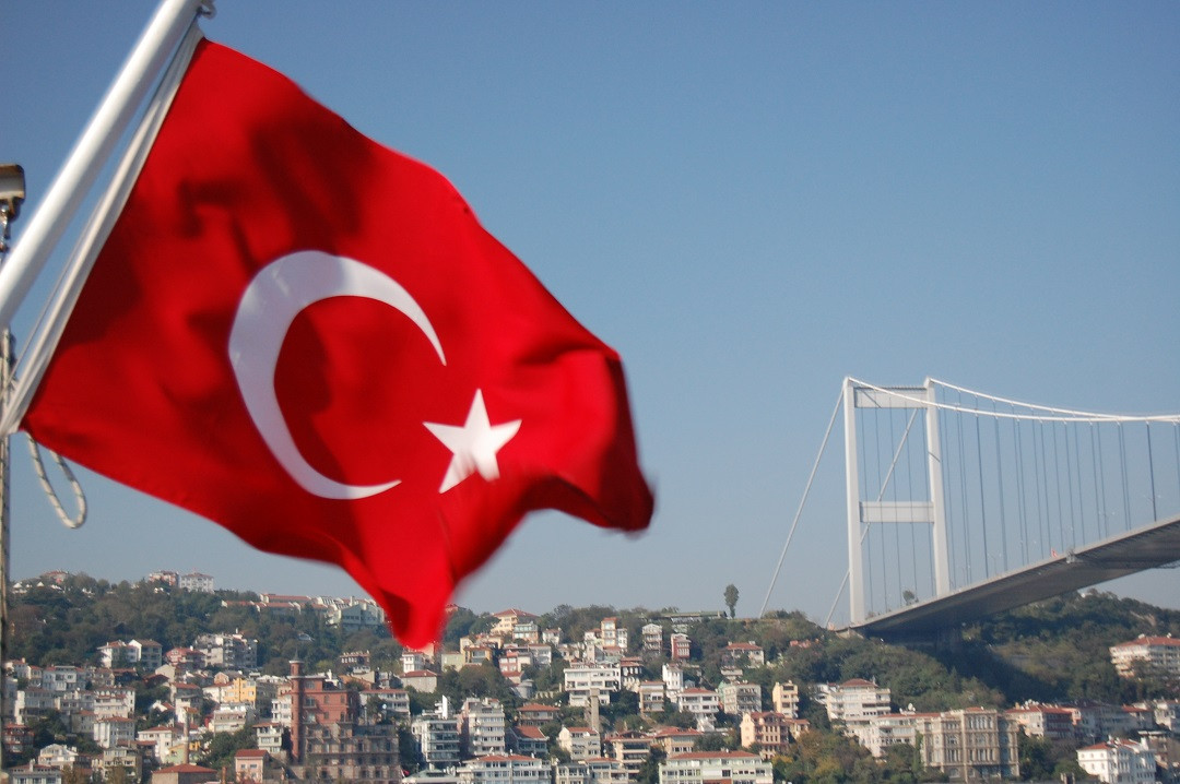 Bandera de turquía