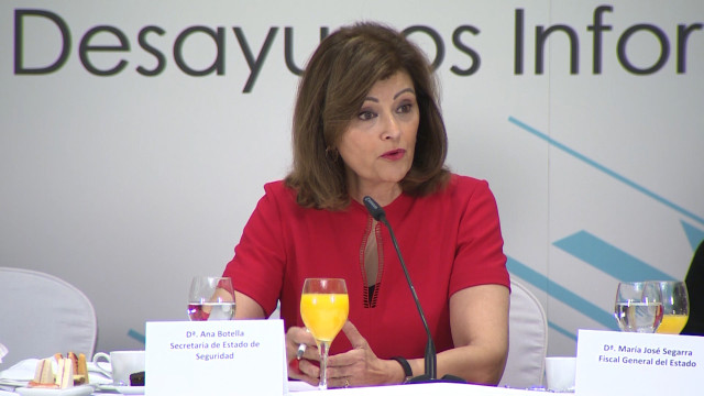 La secretaria de Estado de Seguridad aboga por 