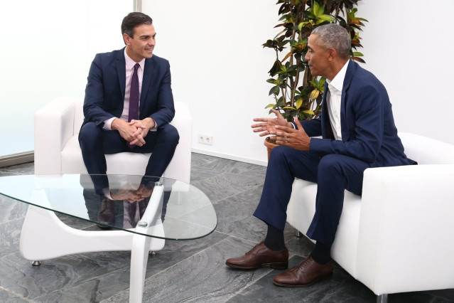 Sánchez y Obama coinciden en que con las migraciones 