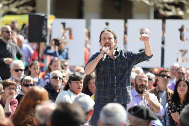 Pablo Iglesias va caltener un alcuentru con colectivos sociales esti vienres en