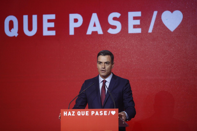 28A.- Sánchez apel·la a un extra de mobilització en la presentació de la seua ca