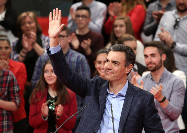 28A.- Pedro Sánchez Subraya Que Aspira A Gobernar 