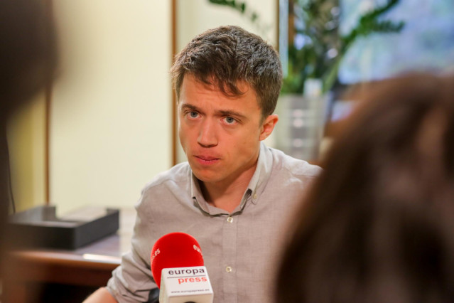 Retratos del candidato de Más Madrid a la Presidencia de Madrid, Íñigo Errejón