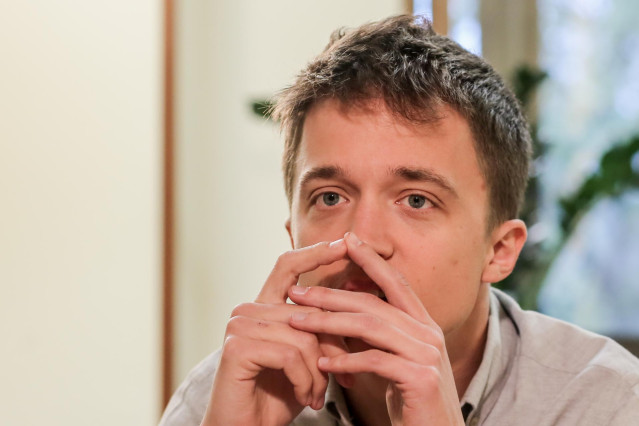 Retratos del candidato de Más Madrid a la Presidencia de Madrid, Íñigo Errejón