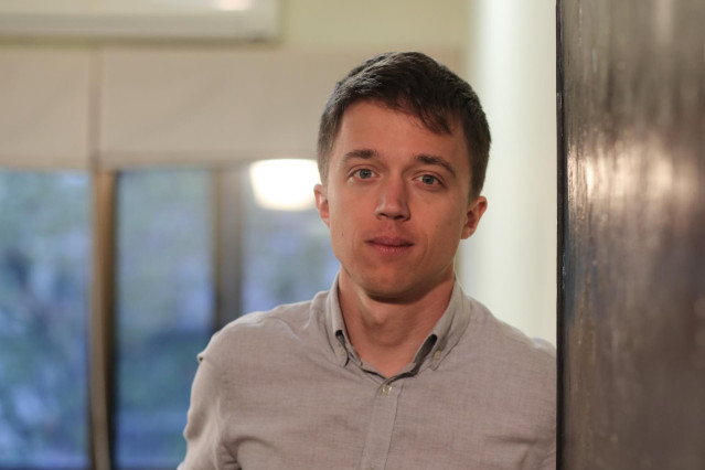 Retratos del candidato de Más Madrid a la Presidencia de Madrid, Íñigo Errejón
