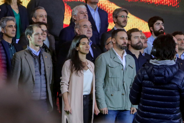 Acto de presentación de candidatos de Vox para las elecciones generales