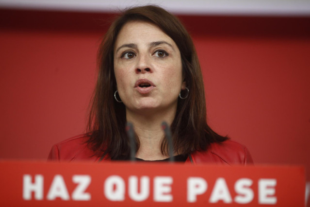 Rueda de prensa del PSOE para valorar el barómetro del CIS sobre las elecciones