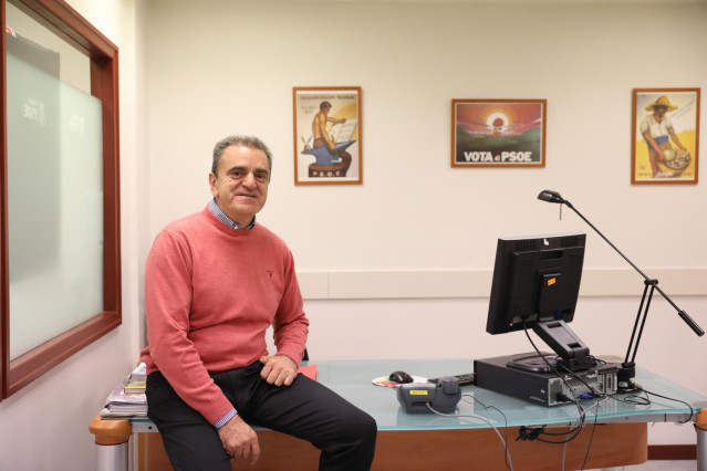 Retratos del portavoz del PSOE en la Comunidad de Madrid, José Manuel Franco