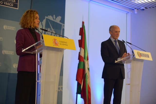 Reunión de la Comisión Mixta de Transferencias Territoriales en Bilbao