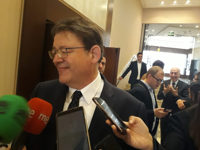 28A.- Puig propone una feria mundial sobre inteligencia artificial y un circuito para coches autónomos en Alicante