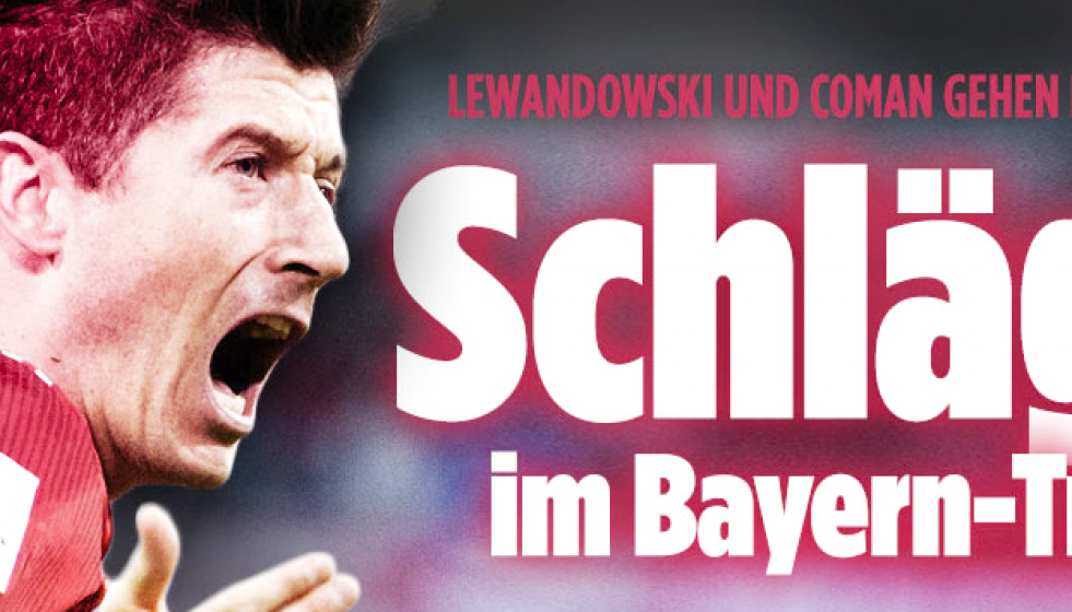 Lewandowski y Coman se lían a puñetazos en el entrenamiento del Bayern de Múnich portada
