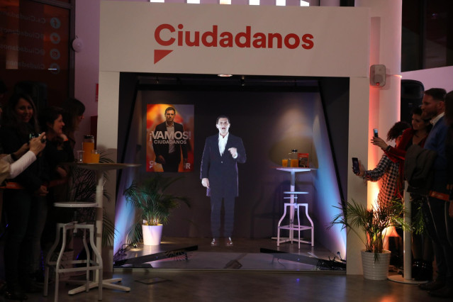 Acto de inicio de campaña de Ciudadanos