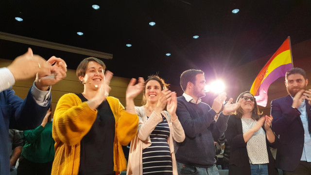 Mitin de Unidas Podemos en Toledo