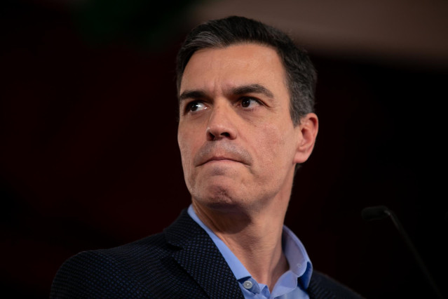 Pedro Sánchez participa en un acto público en Sevilla