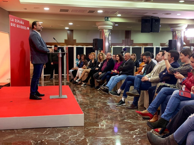 28A.- Ábalos (PSOE) Tacha De 