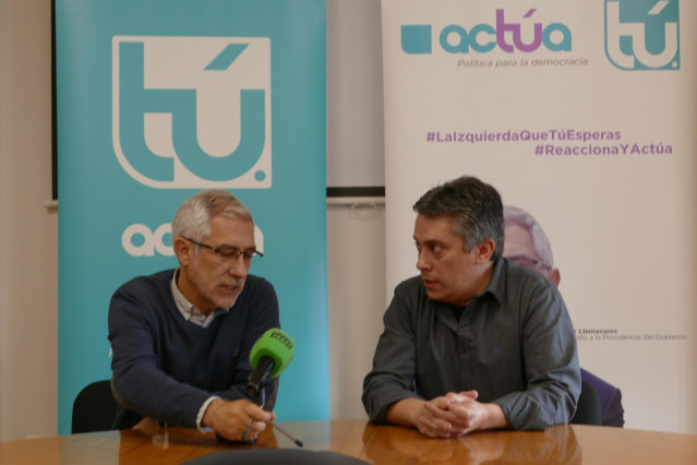 28A.- Llamazares Dice Que Actúa Es La Izquierda No Representada Tras 