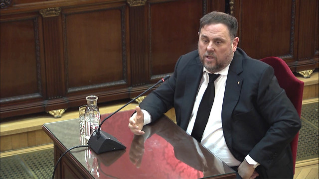 Procés.- Junqueras creu que no ha tingut una instrucció justa i que això 