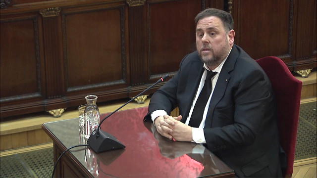 España.- Junqueras defiende dialogar sobre Cataluña sin 