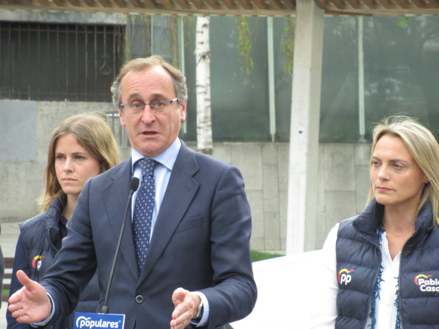28A.- Alonso(PP) Acusa A Sánchez De Hacer Peligrar 43.000 Empleos De La Industria Vasca Con Su 