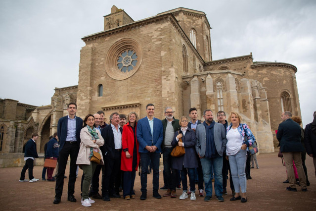 28A.- Pedro Sánchez Visita La Seu Vella De Lleida Y Pasea Por El Centro De La Ciudad