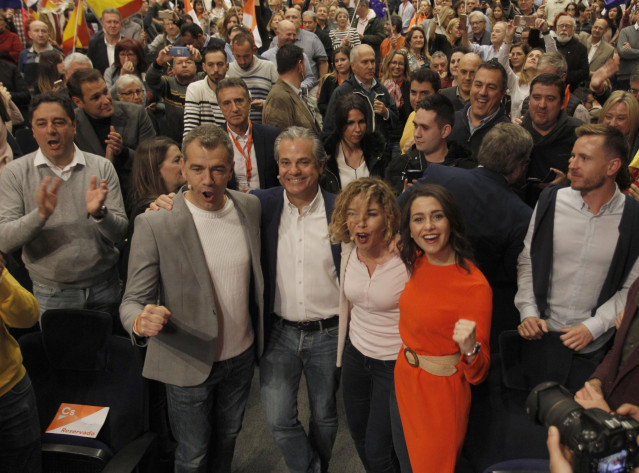 Acto de campaña de Ciudadanos en Alicante