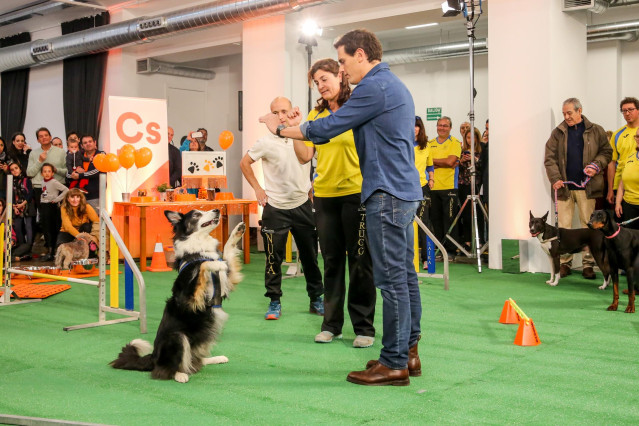 Encuentro sobre bienestar animal con la la participación del presidente de Ciudadanos, Albert Rivera
