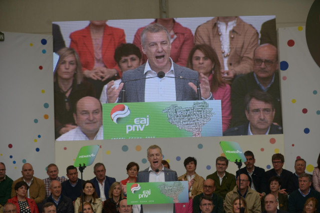 El PNV celebra el 'Aberri Eguna' en Bilbao