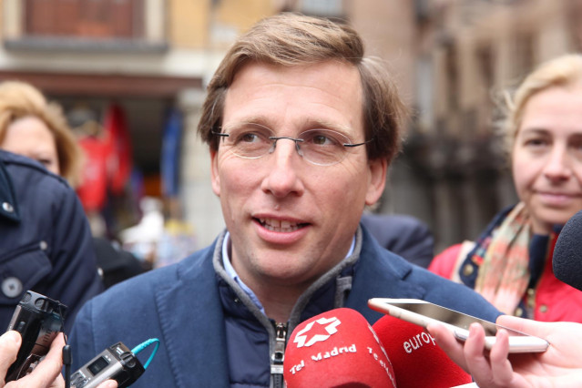 Candidatos del Partido Popular a la Presidencia de la Comunidad de Madrid y a la Alcaldía de Madrid atienden a los medios de comunicación en Madrid