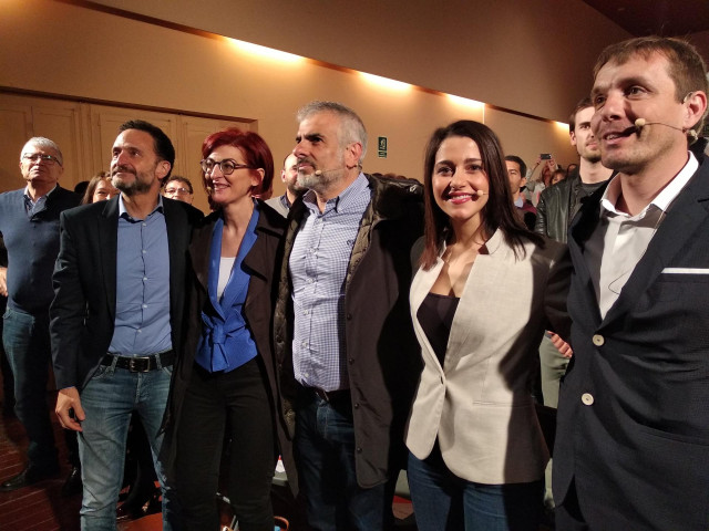 AMP.- 28A.- Arrimadas asegura que Cs no dará indultos ni cesiones al independentismo: 