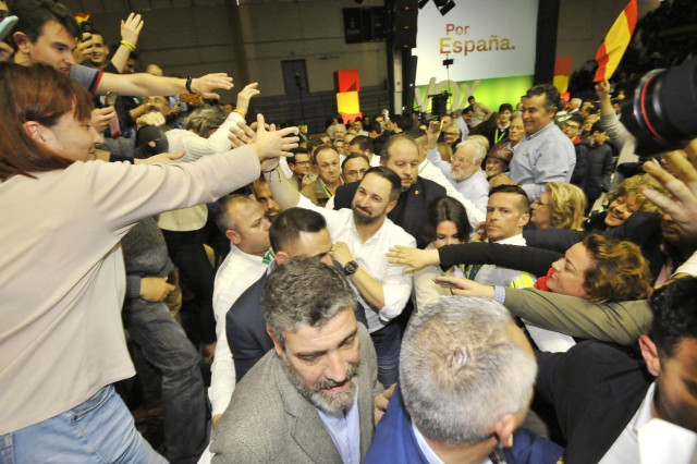 Acto de Vox en Murcia