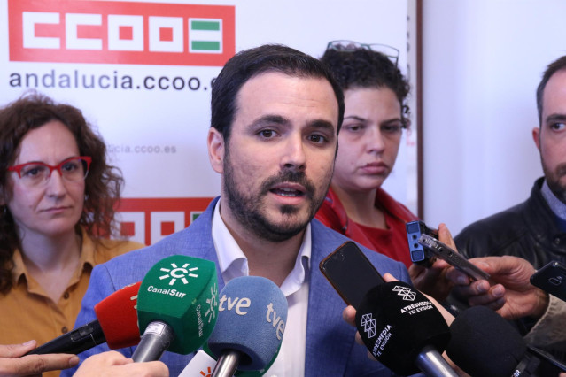 28A.- Garzón Lamenta Que Sánchez No Negara En El Debate Que Pactaría Con Cs Y Le Afea 
