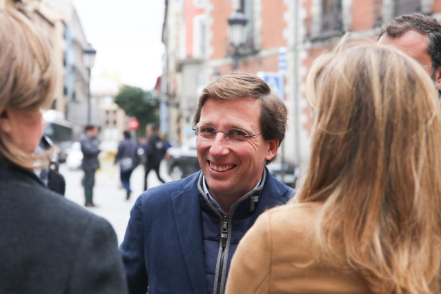 Candidatos del Partido Popular a la Presidencia de la Comunidad de Madrid y a la Alcaldía de Madrid atienden a los medios de comunicación en Madrid