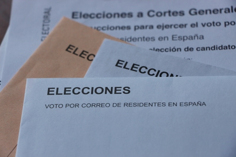 Voto por correo para las elecciones generales 2015