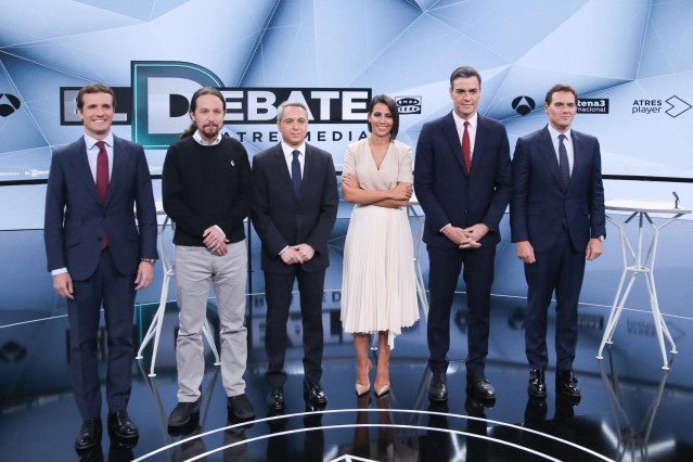 Debate.- Sánchez no tiene en sus planes pactar con Cs y Casado le avisa: tenga cuidado con Otegi, experto en secuestrar