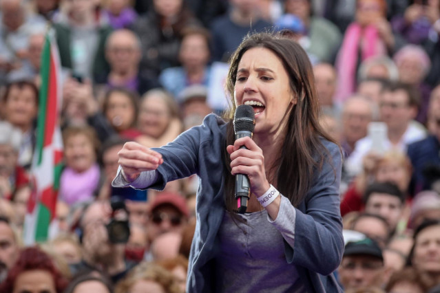 Irene Montero presentará este domingo las candidaturas de Podemos Canarias a las próximas elecciones