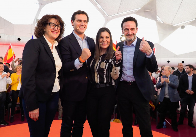 Mitin de Ciudadanos en Valladolid