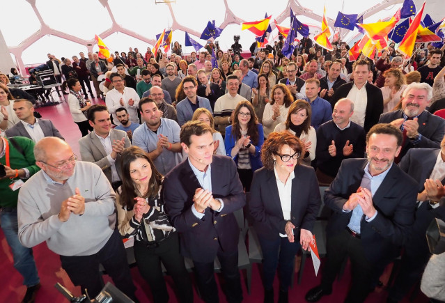 Mitin de Ciudadanos en Valladolid