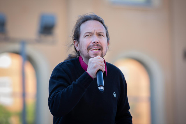 Acto de campaña de En Comú Podem en Barcelona